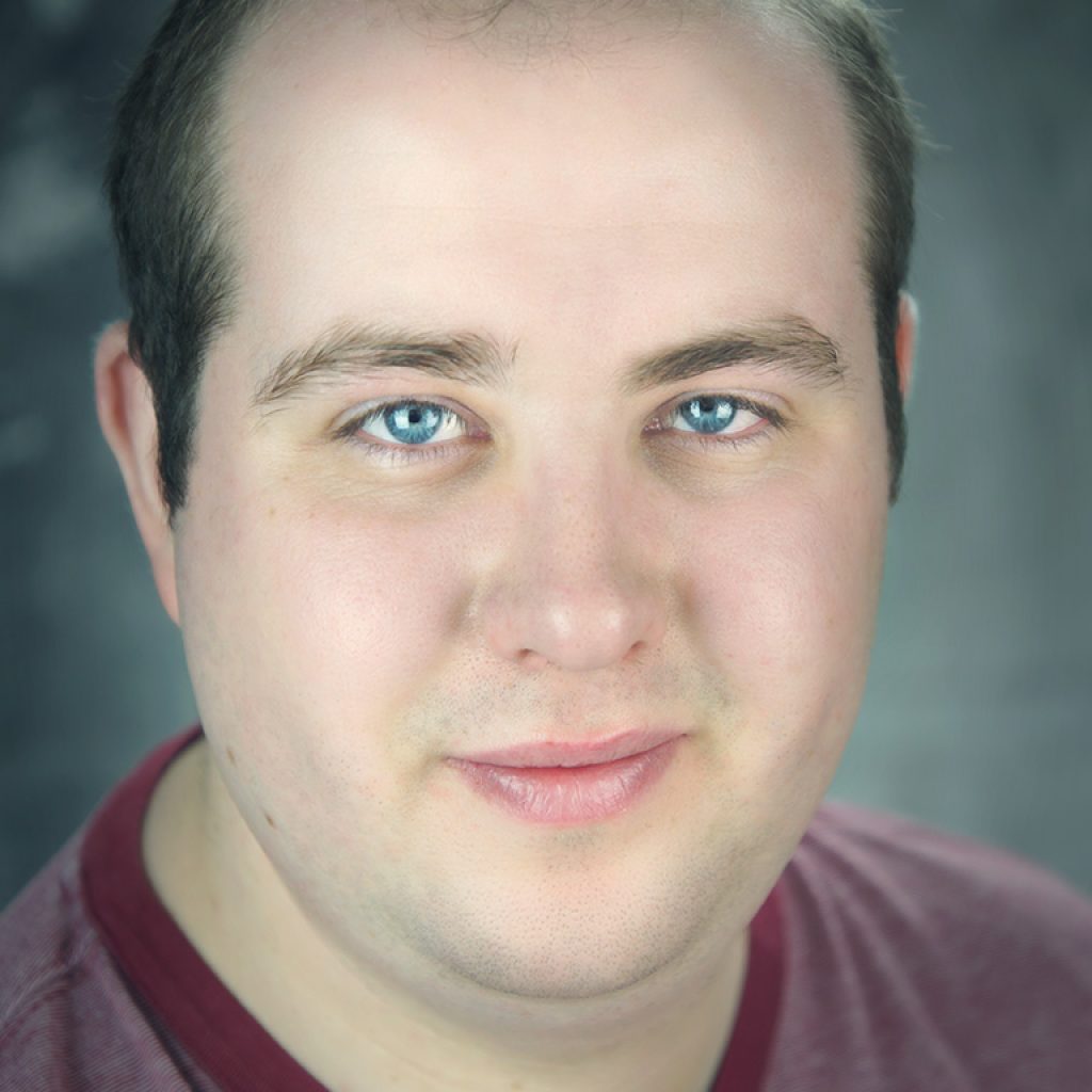 Headshot photo of an actor