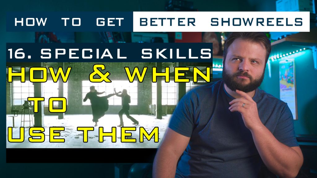 Special skills in made from scratch showreel scenes